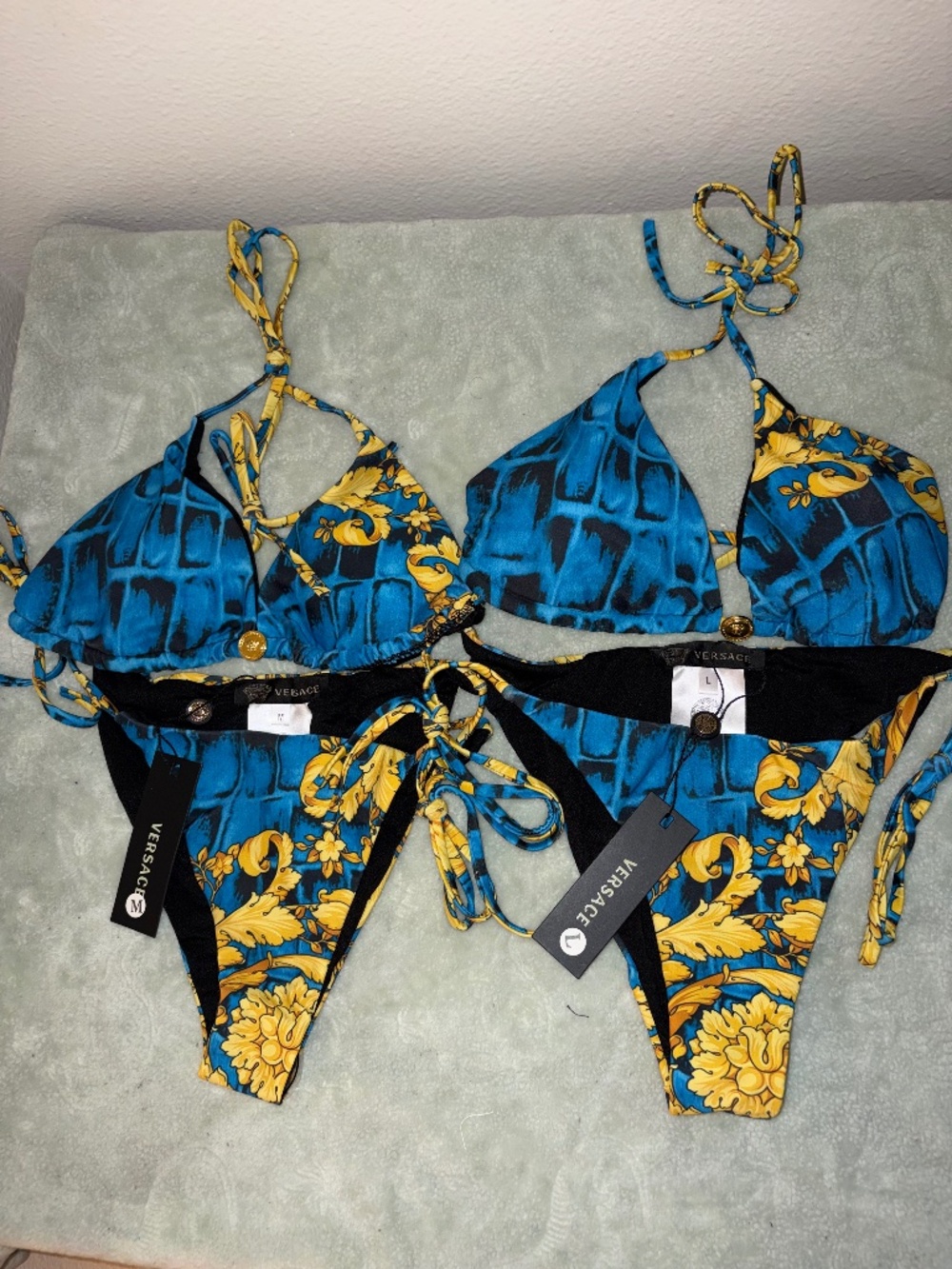 Luxury beach vibes bikini set